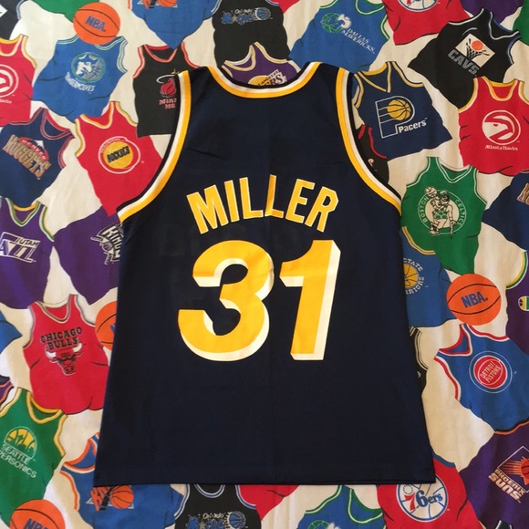 Vintage Champion Indiana Pacers “Miller” Jersey - Picture 2 of 3
